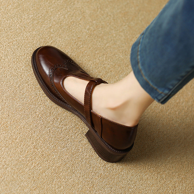 Amelia | Classic Women's T-Bar Shoes