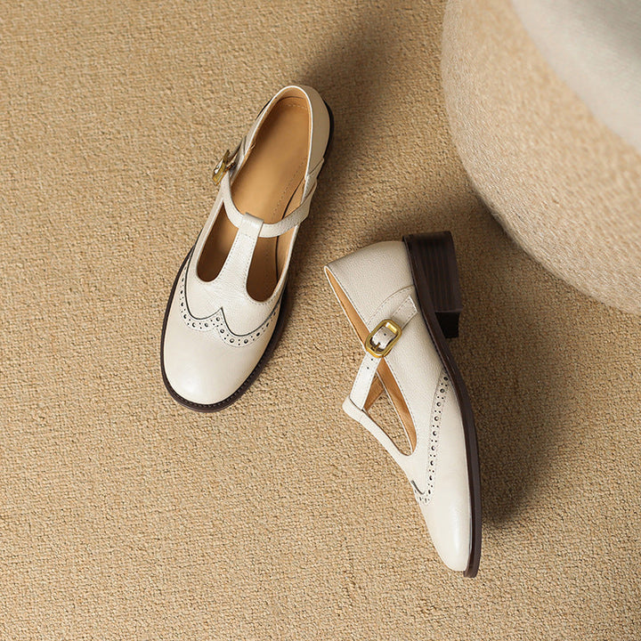 Amelia | Classic Women's T-Bar Shoes