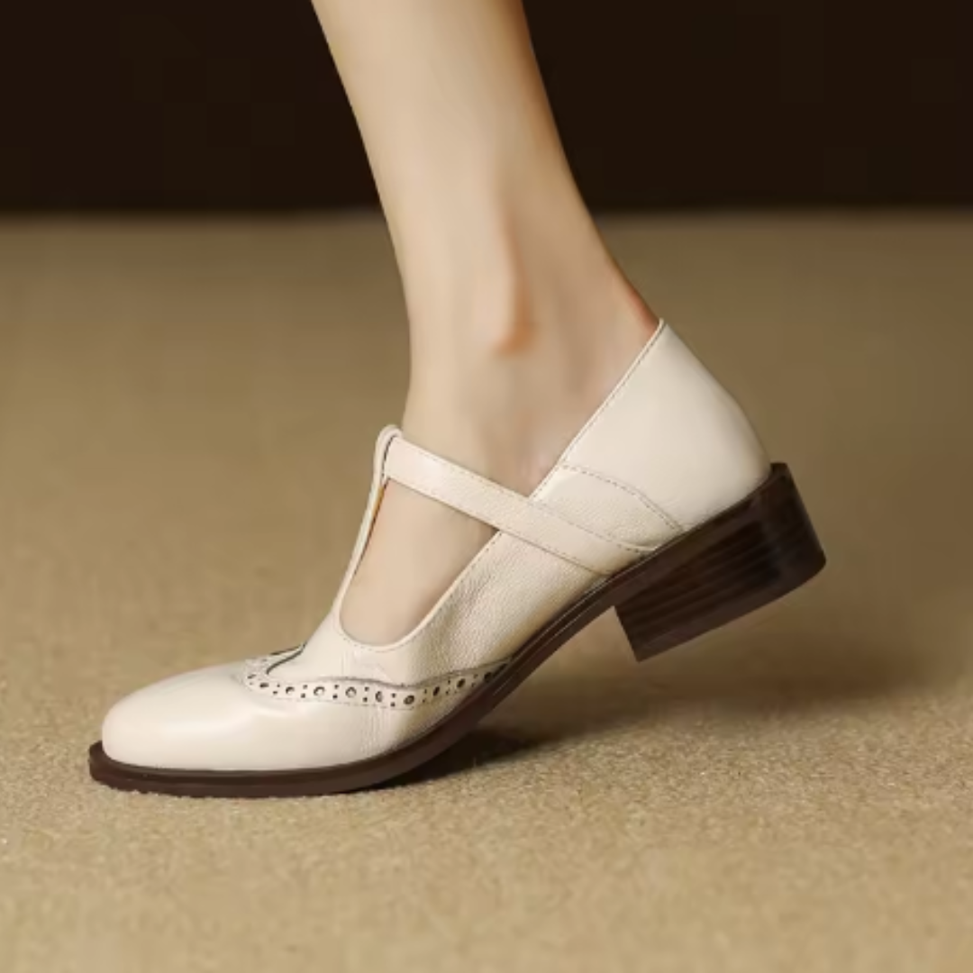 Amelia | Classic Women's T-Bar Shoes