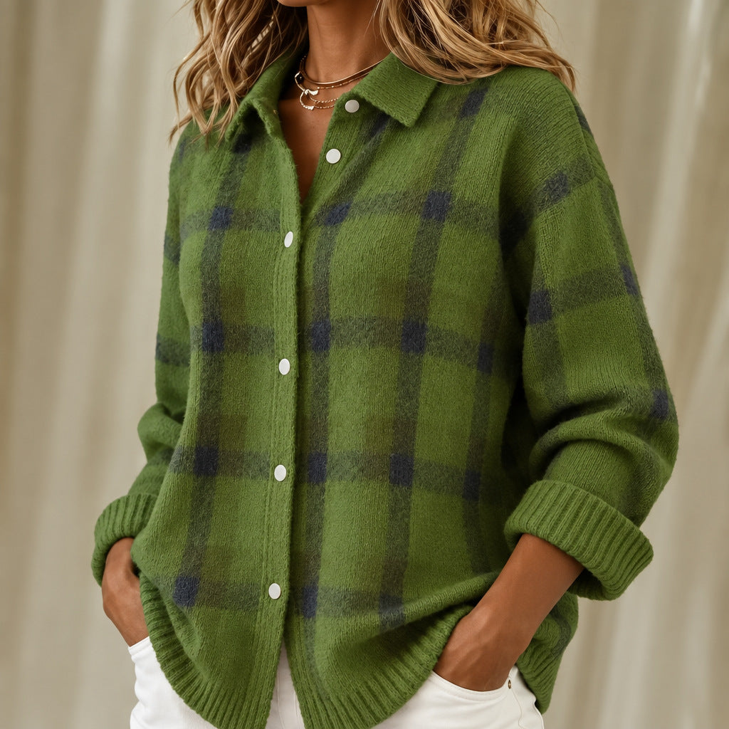 Courtney | Cosy Everyday knitted jacket with Buttons