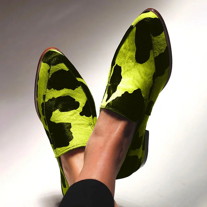 Ivy | Star Print Loafers