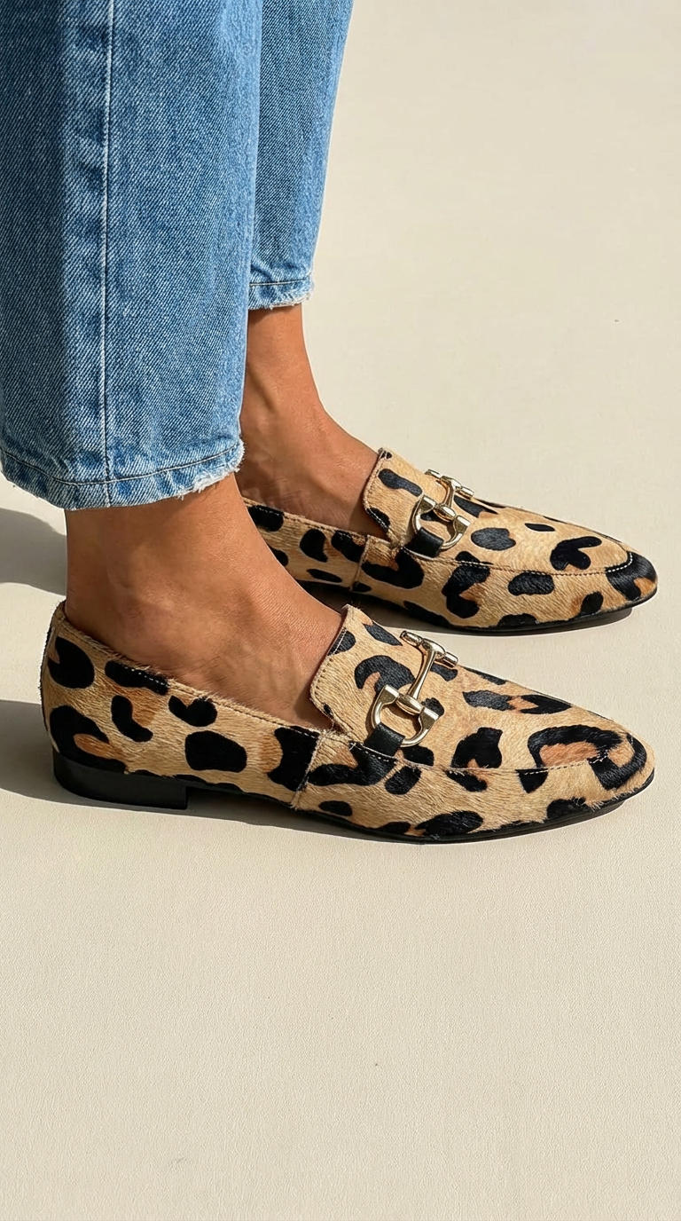 Eloise | Savannah Print Flats