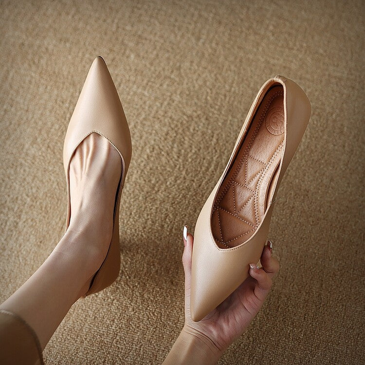 Georgia | Elegant Pointed-Toe Court Shoes