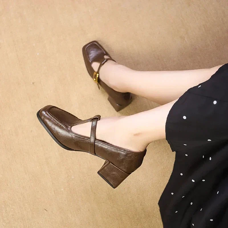 Ida | Timeless Women's Shoes with Mid-Height Heel