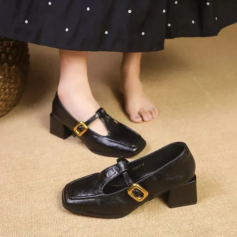 Ida | Timeless Women's Shoes with Mid-Height Heel