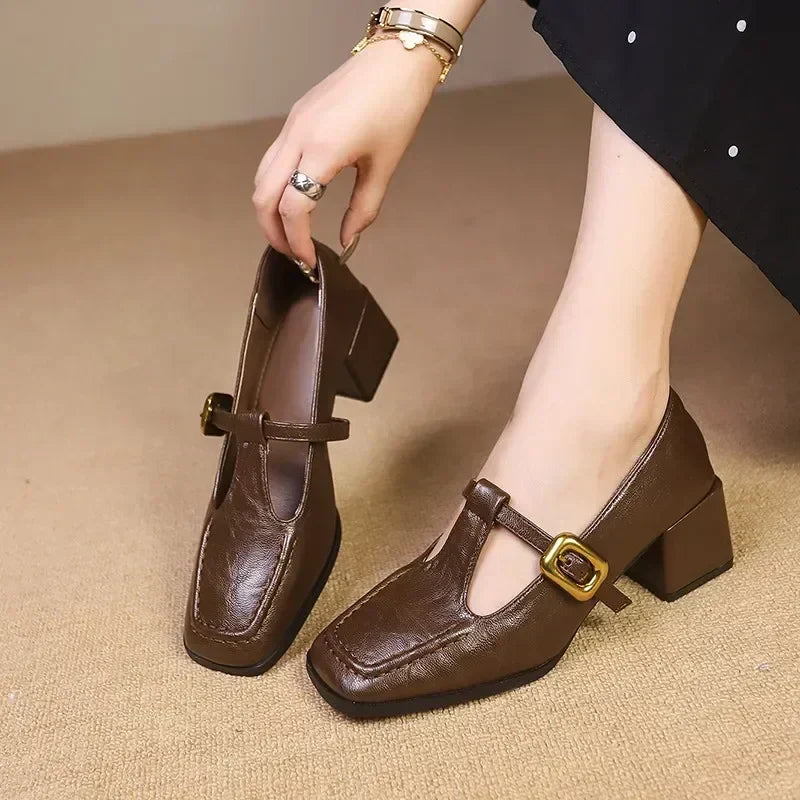 Ida | Timeless Women's Shoes with Mid-Height Heel