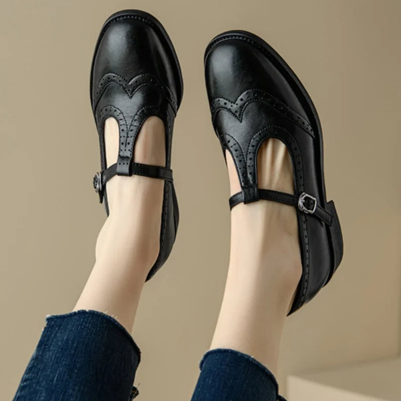 Josephine | Elegant Women's T-Bar Shoes