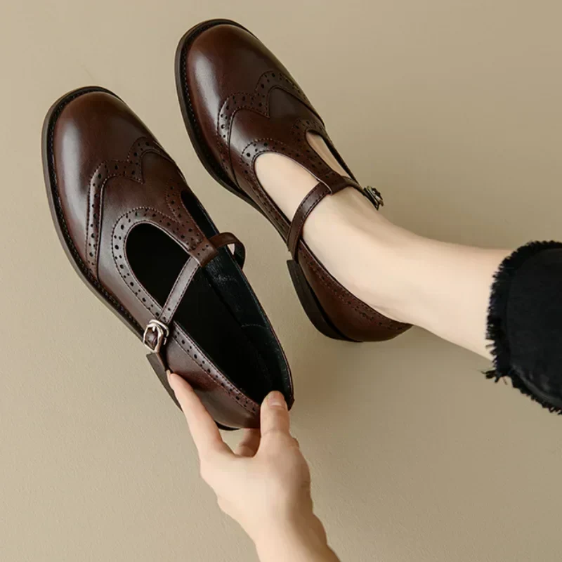 Josephine | Elegant Women's T-Bar Shoes