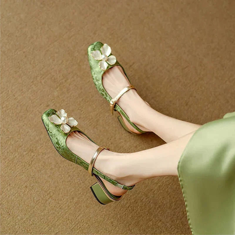 Miranda | Elegant Women's Shoes with Floral Detail