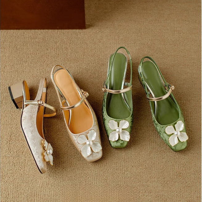 Miranda | Elegant Women's Shoes with Floral Detail