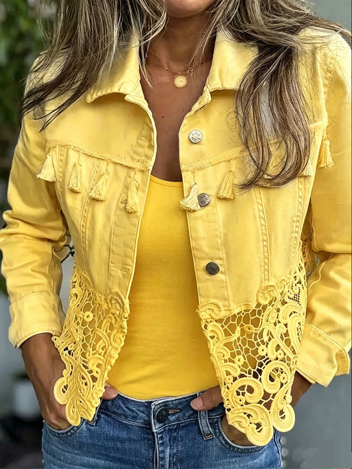 Brooklyn | Fringe & Lace Jacket