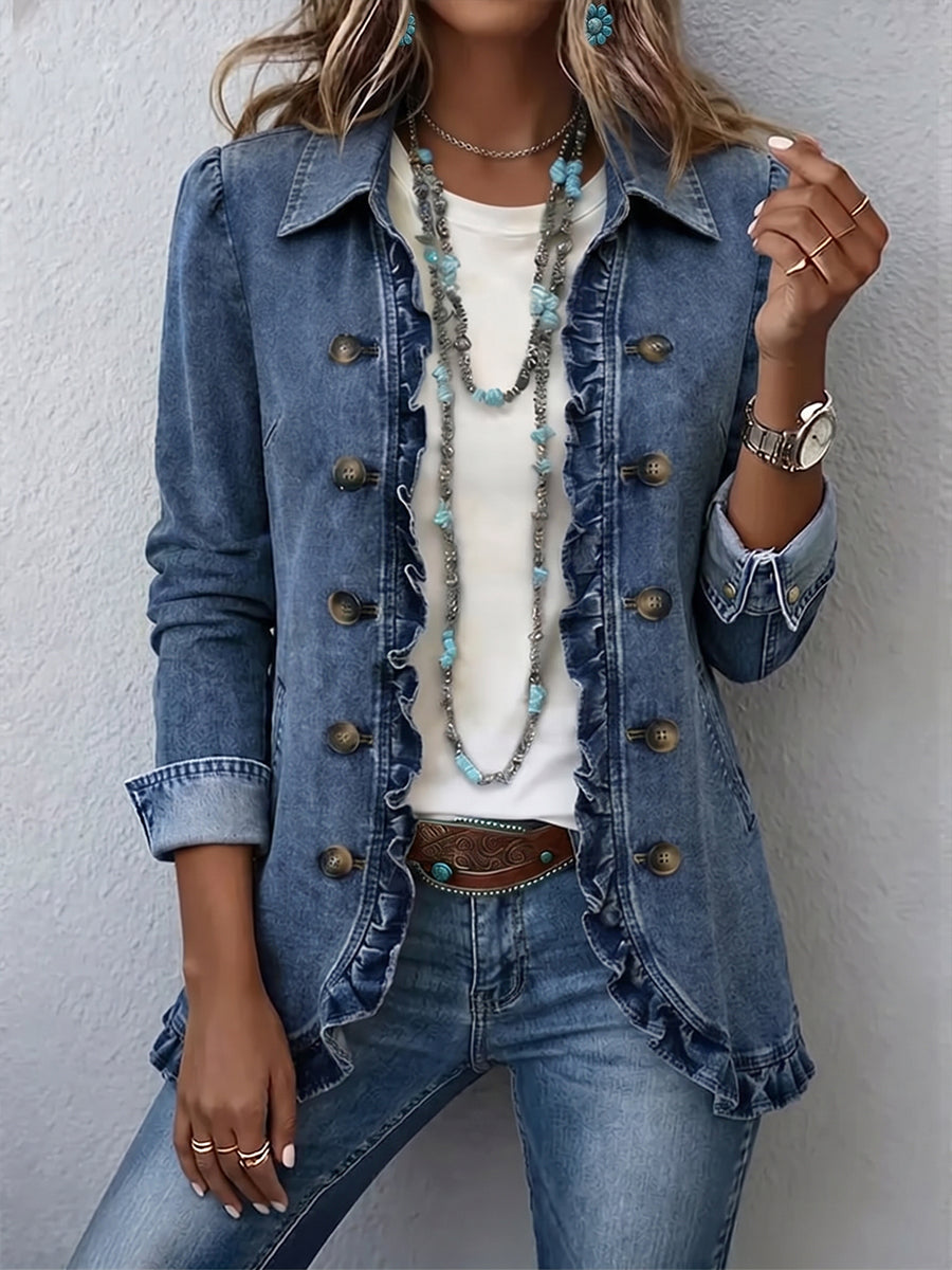 Amelia | Ruffled Jacket