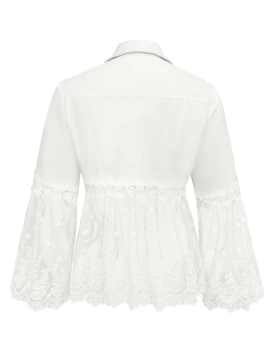 Addison | Lace-Panel Jacket