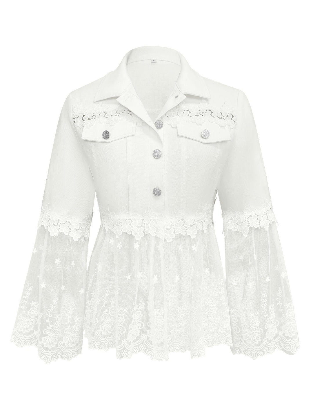 Addison | Lace-Panel Jacket