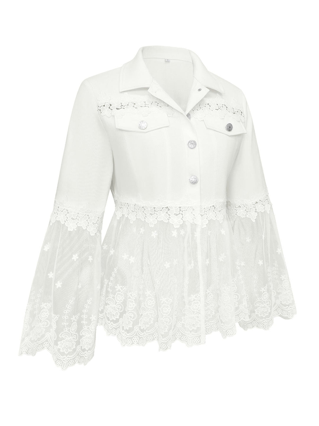 Addison | Lace-Panel Jacket