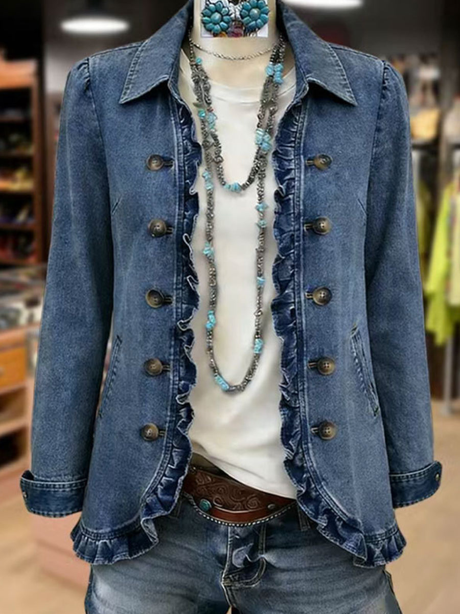Amelia | Ruffled Jacket