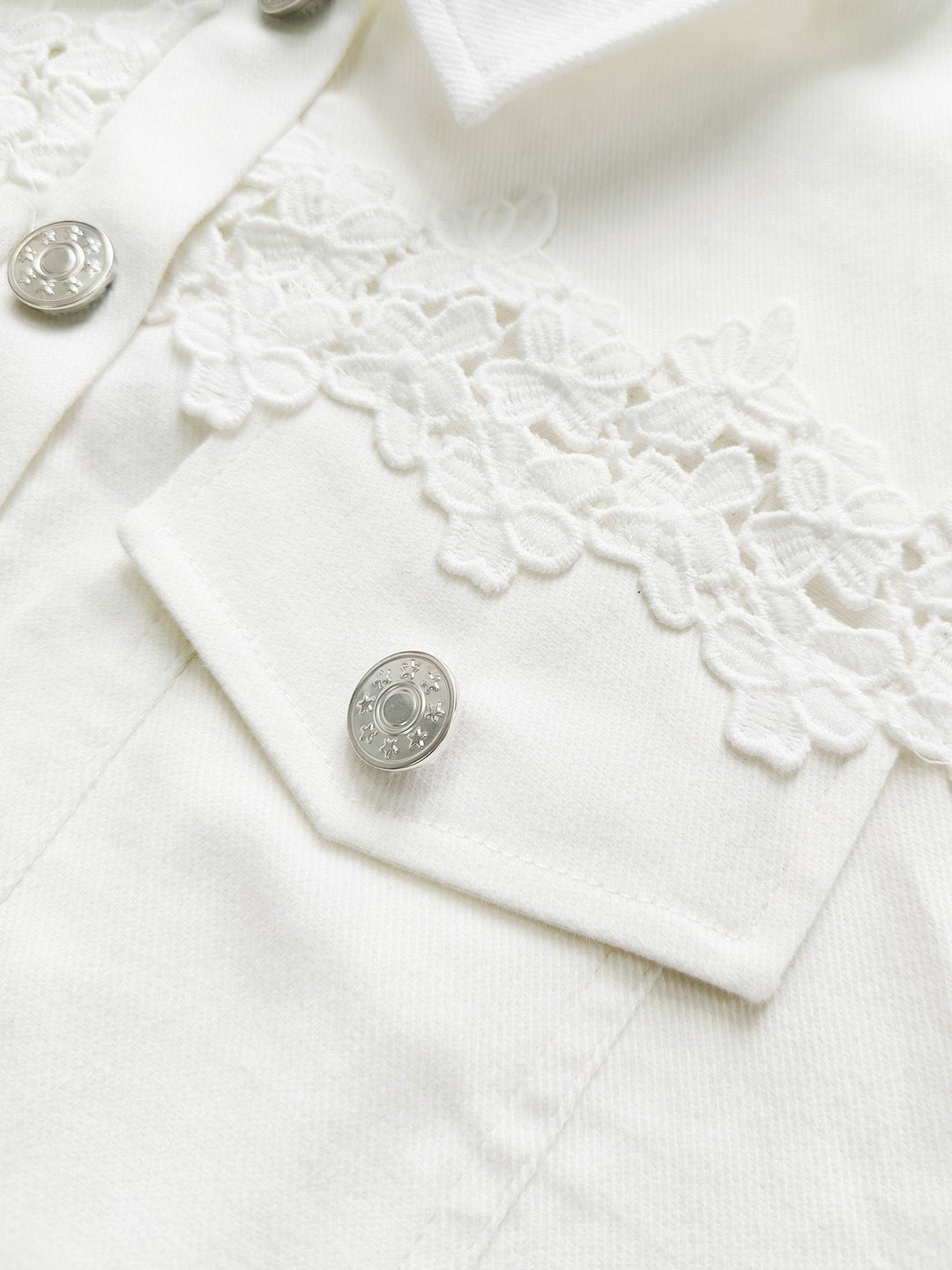 Addison | Lace-Panel Jacket