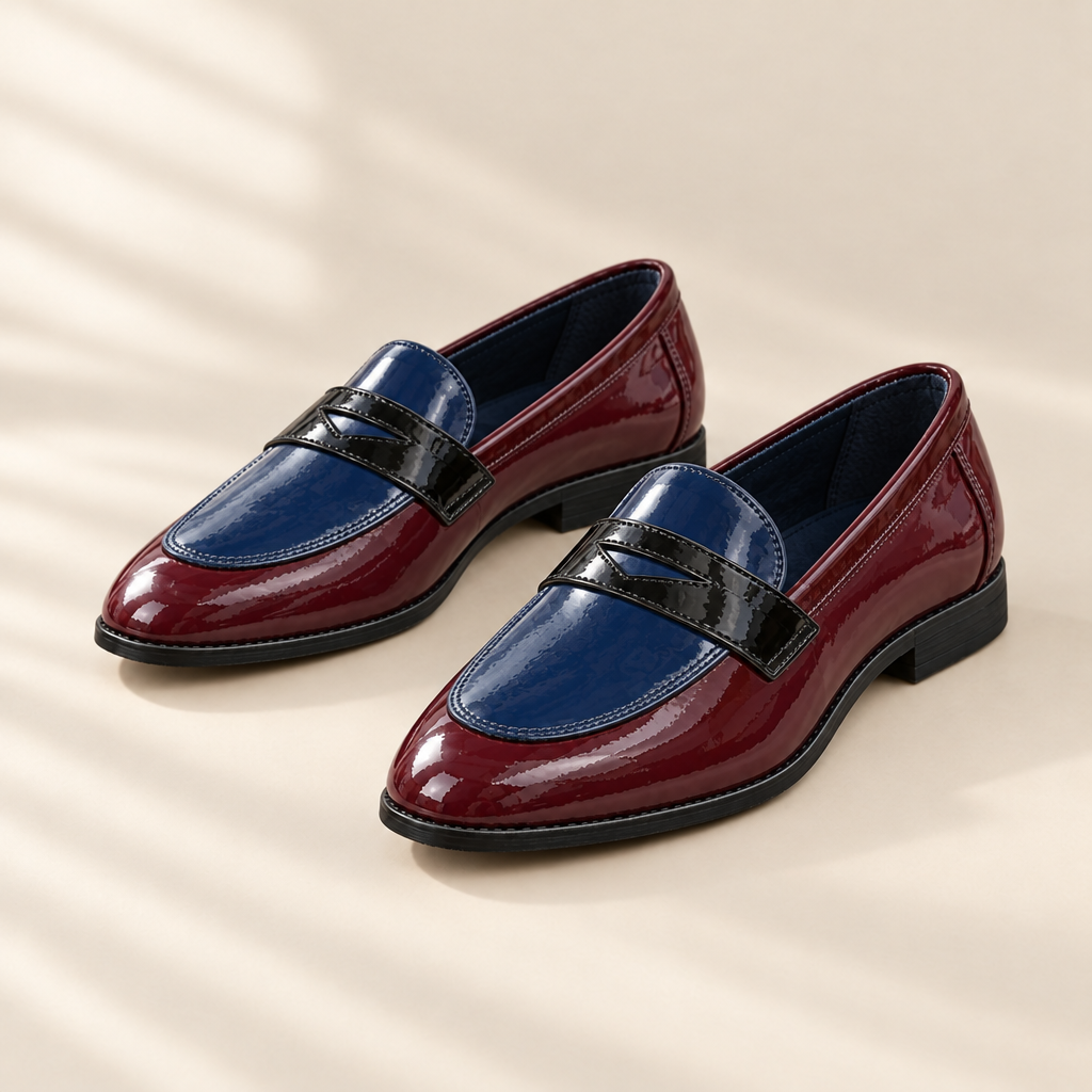 Tilly | Contrast Trim Loafers