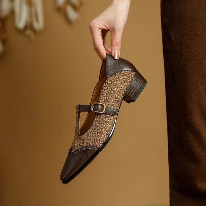 Sophie | Vintage Shoes with Buckle