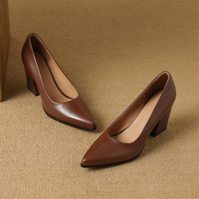 Vera | Elegant Structured Court Shoes